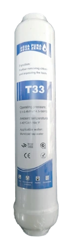 [FILT-T33] Filtro T33 - Mejora de Sabor Final del Agua